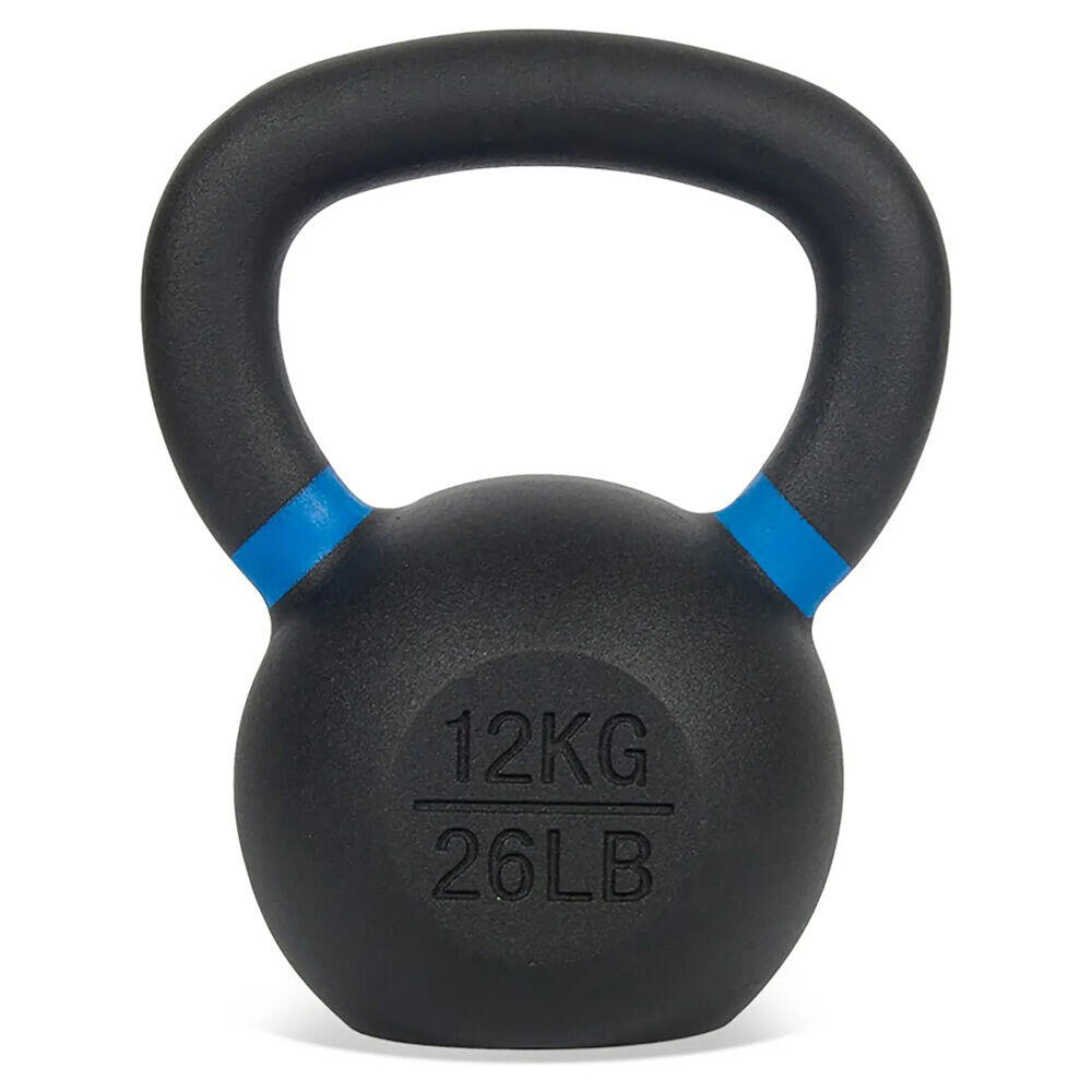 Premium Cast Iron Kettlebell Weightlift Home Gym Workout Exercise 12kg