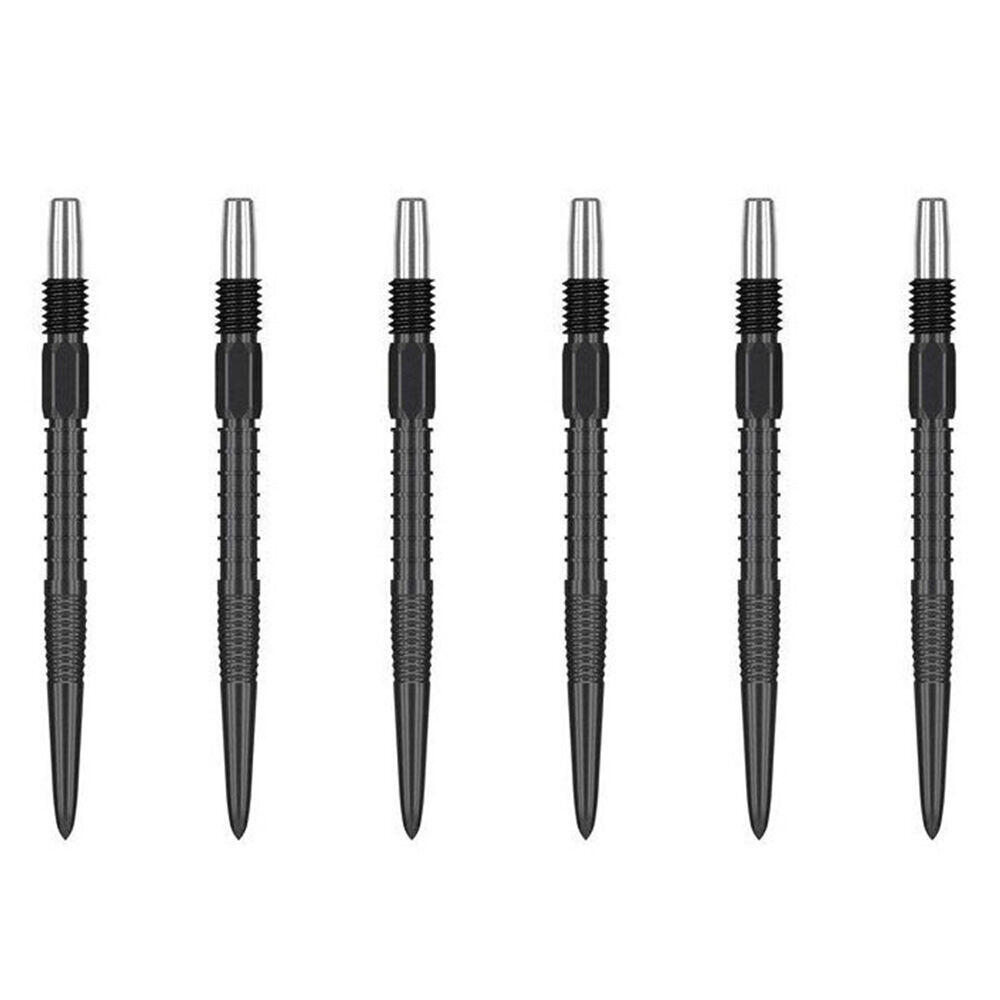 2x 3pc Target Swiss FireDart Point Dart Replacement Spare Tip 35mm Black