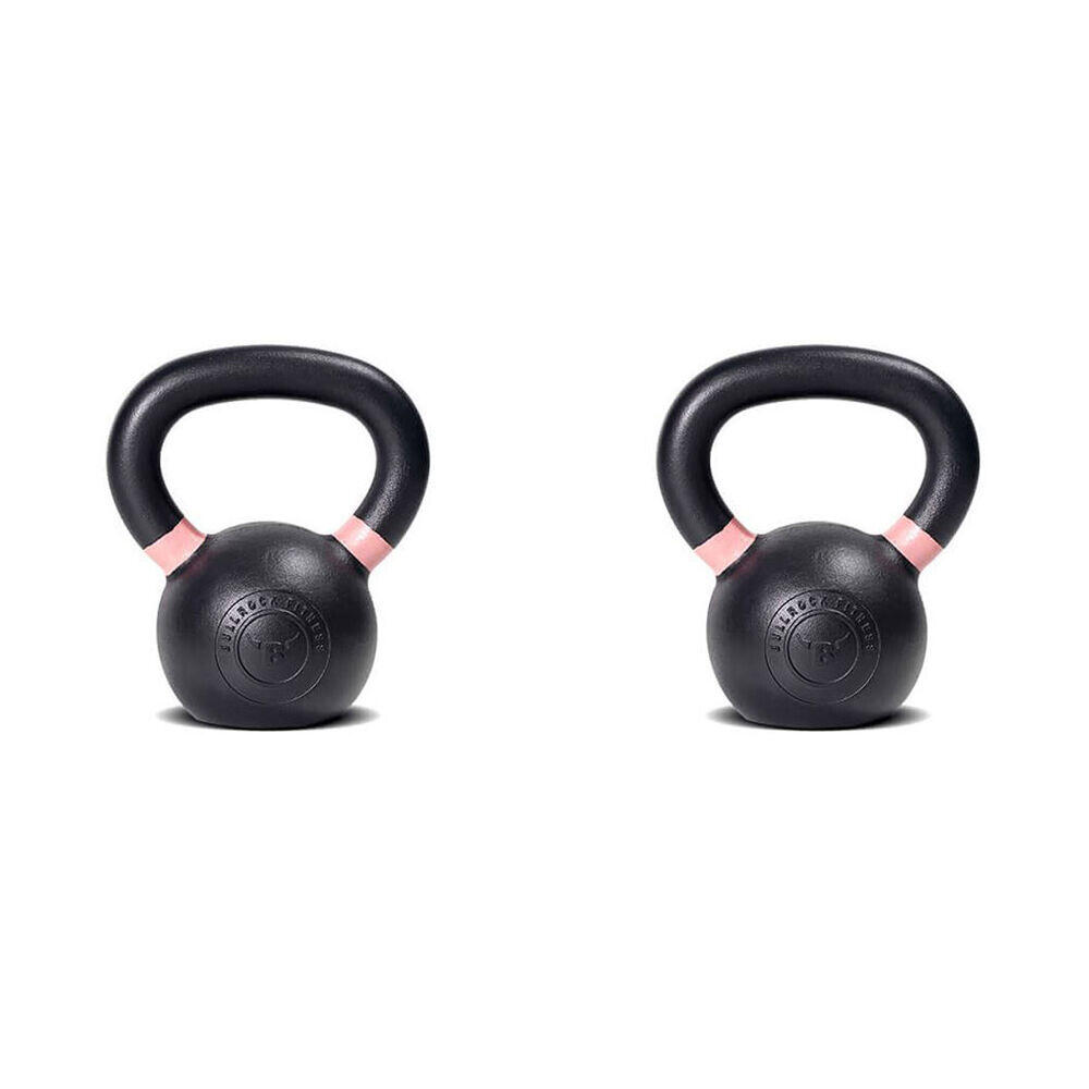 2PK Premium Cast Iron Kettlebell Weightlift Home Gym Workout Exercise 8kg