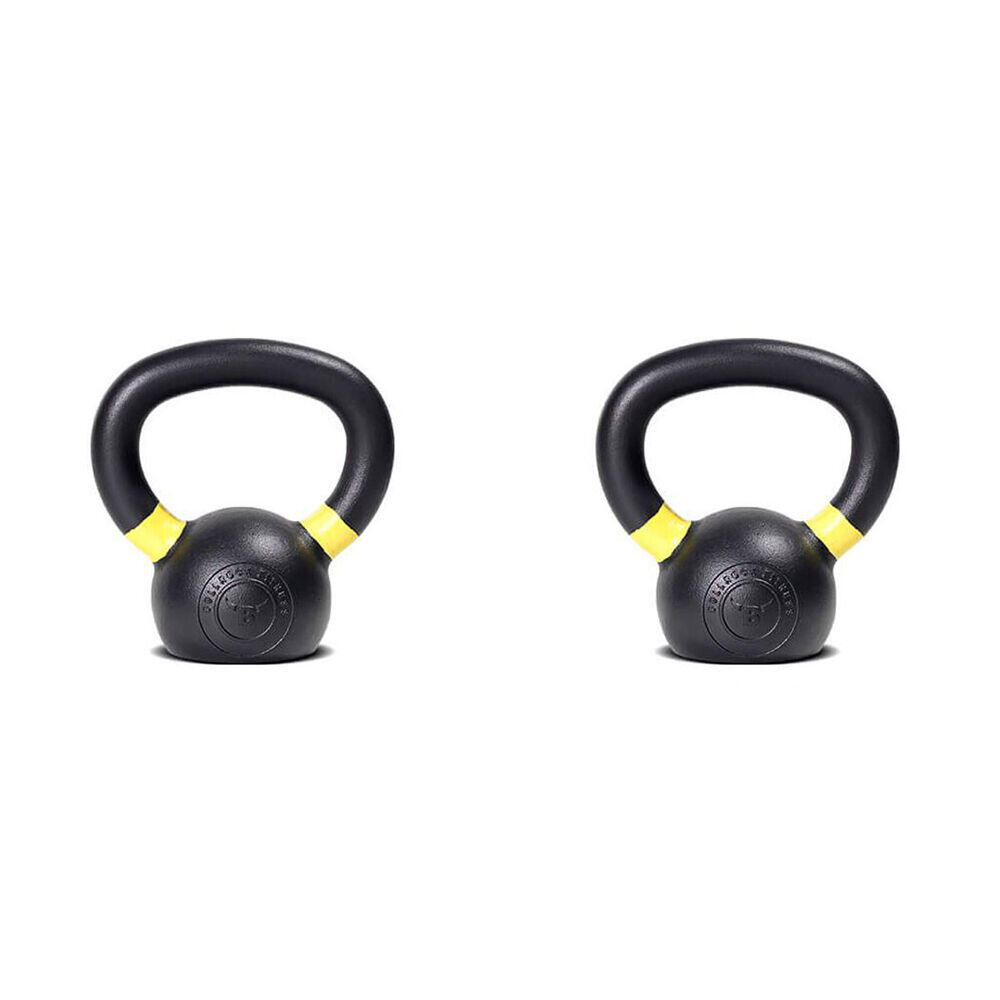 2PK Premium Cast Iron Kettlebell Weightlift Home Gym Workout Exercise 4kg