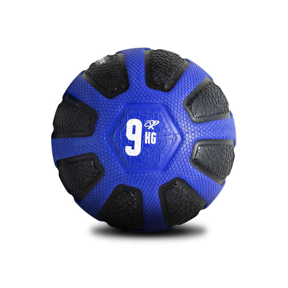 Medicine Ball Home Gym Crossfit Workout Exercise 9kg Black/Navy