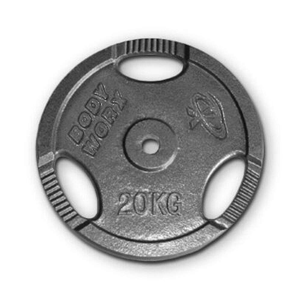 Ezy Grip Standard Disc Weight Plate Home Gym Workout Exercise 20kg