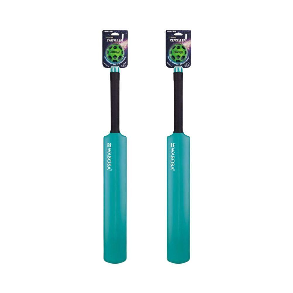 2x Waboba Land Cracket Portable Cricket Set 91cm Outdoor Sports Toy Blue 5y+