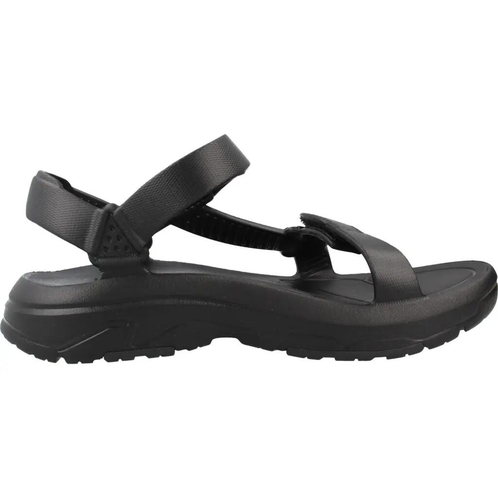 Sandales plates de surf femme - Modèle APREAQUA - Noir 4/5
