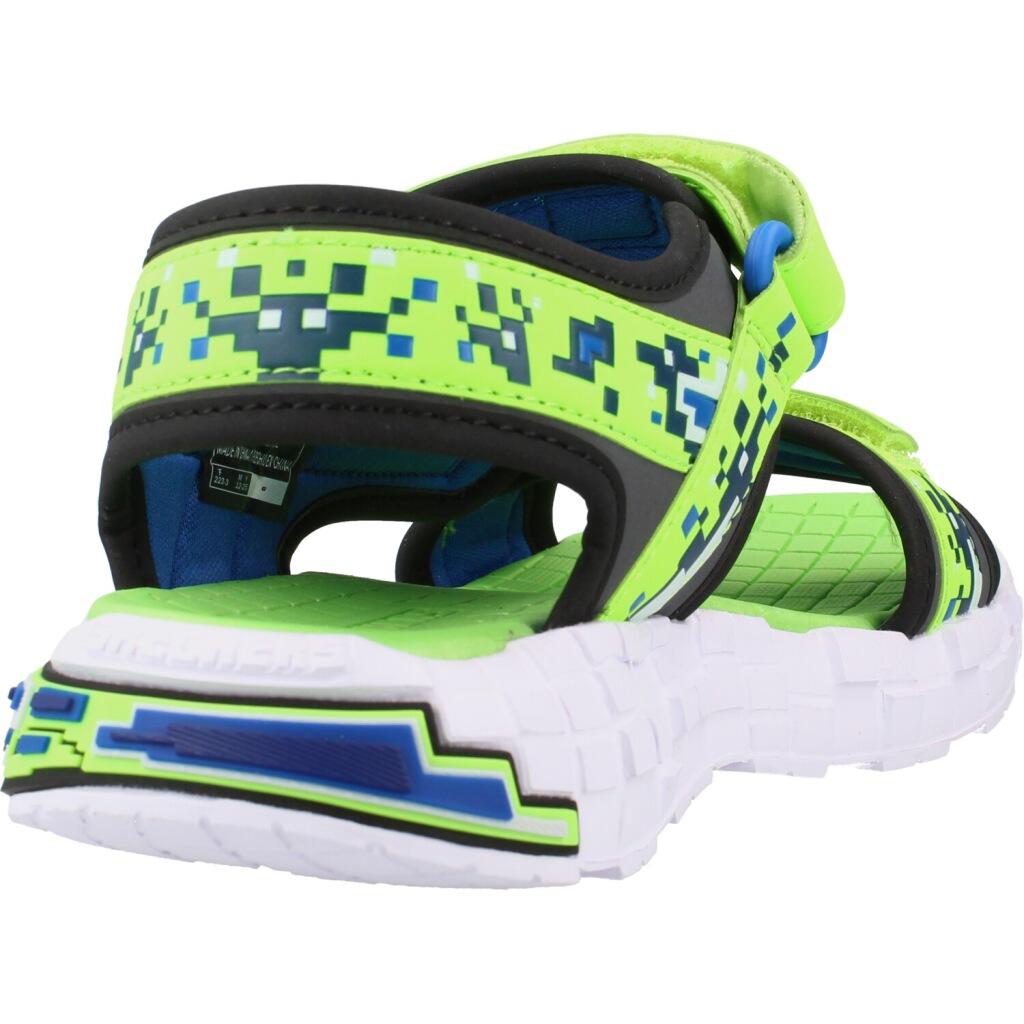 Sandalen Skechers Mega-splash 4k, Groen, Kinderen 3/5