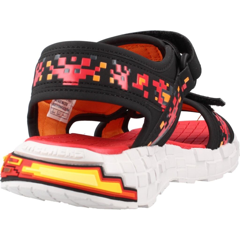 Sandales Skechers Mega-splash 4k, Noir, Enfants 3/5