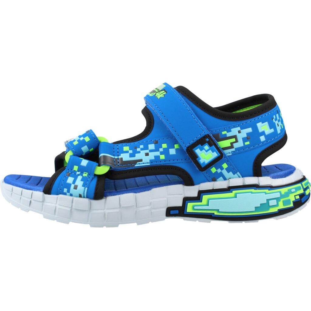 Chinelos Skechers Mega-splash 4k, Azul, Crianças 2/5