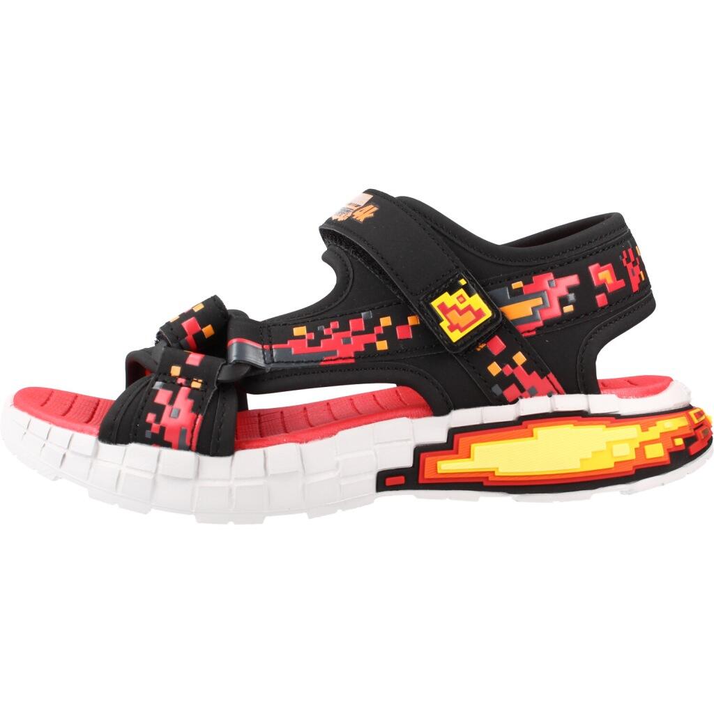 Sandales Skechers Mega-splash 4k, Noir, Enfants 2/5