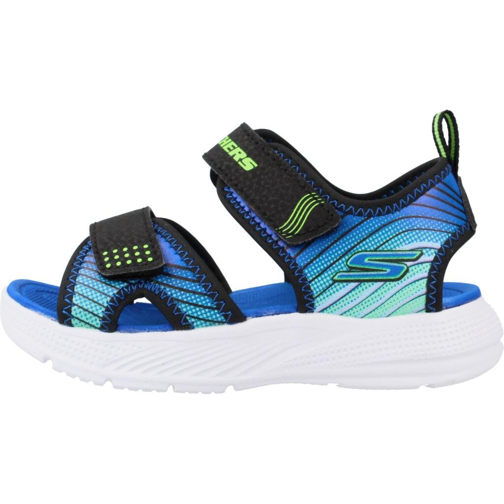 Sandales Skechers Microspec-splash, Noir, Enfants 2/5