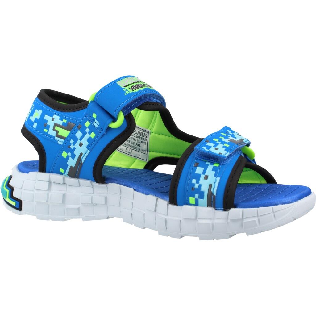 Chinelos Skechers Mega-splash 4k, Azul, Crianças 5/5