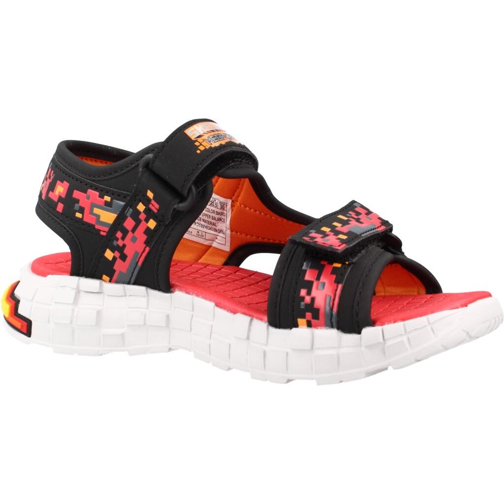 Sandales Skechers Mega-splash 4k, Noir, Enfants 5/5