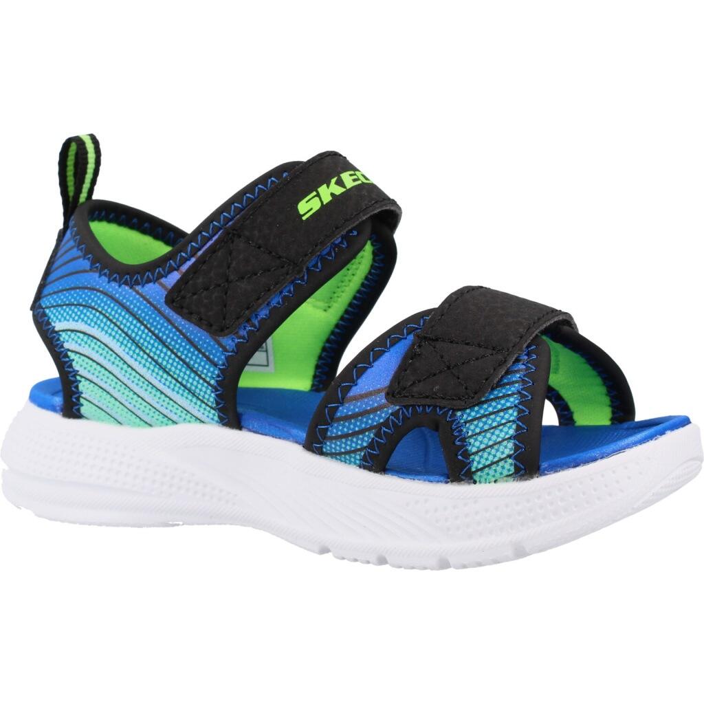Sandales Skechers Microspec-splash, Noir, Enfants 5/5