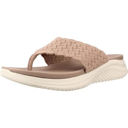 Sandalen Skechers Ultra Flex 3.0 Sandal-rhythm, Braun, Damen