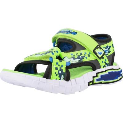Sandalen skechers mega-splash 4k, groen, kinderen