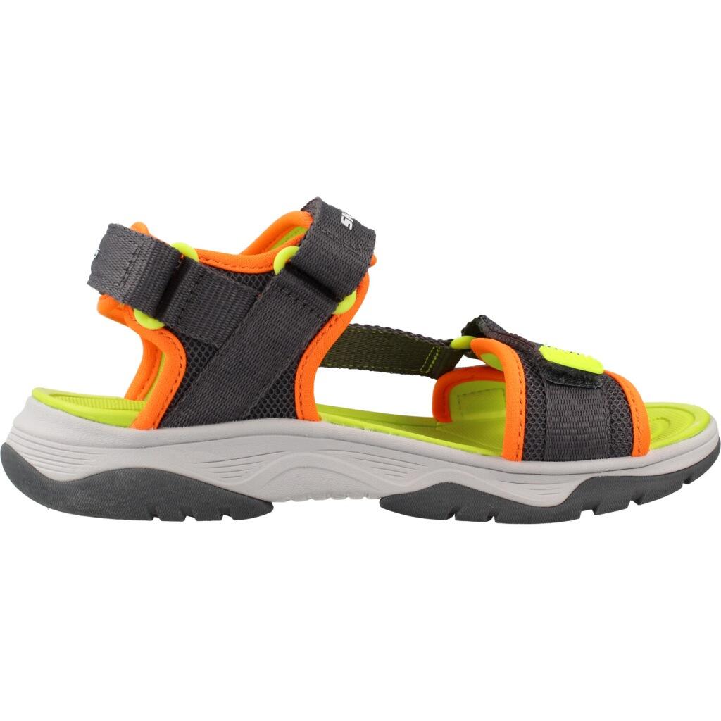 Sandales Skechers Tread Seeker, Gris, Enfants 4/5