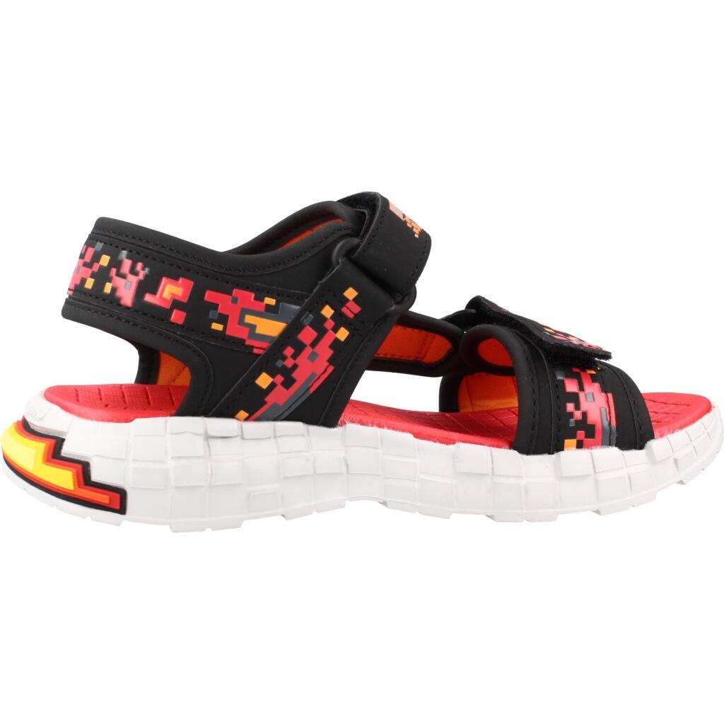 Sandales Skechers Mega-splash 4k, Noir, Enfants 4/5