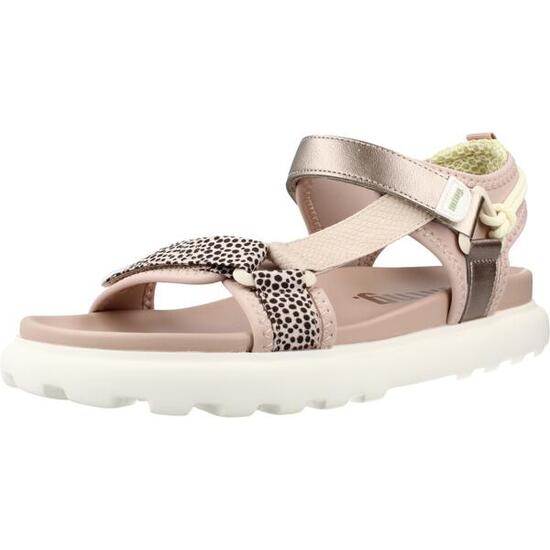 Sandales plates femme MTNG Sunny beige