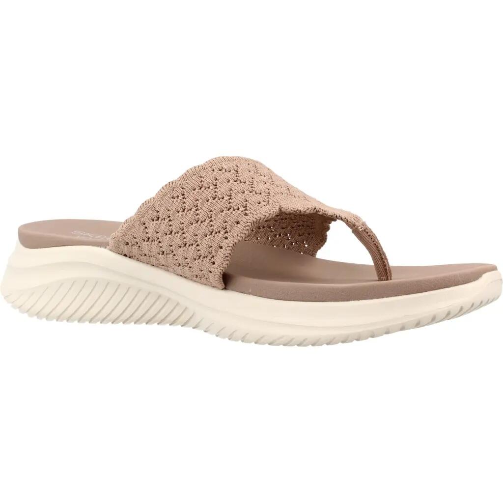 Sandalias Skechers Ultra Flex 3.0 Sandal-rhythm, Marrón, Mujer 5/5