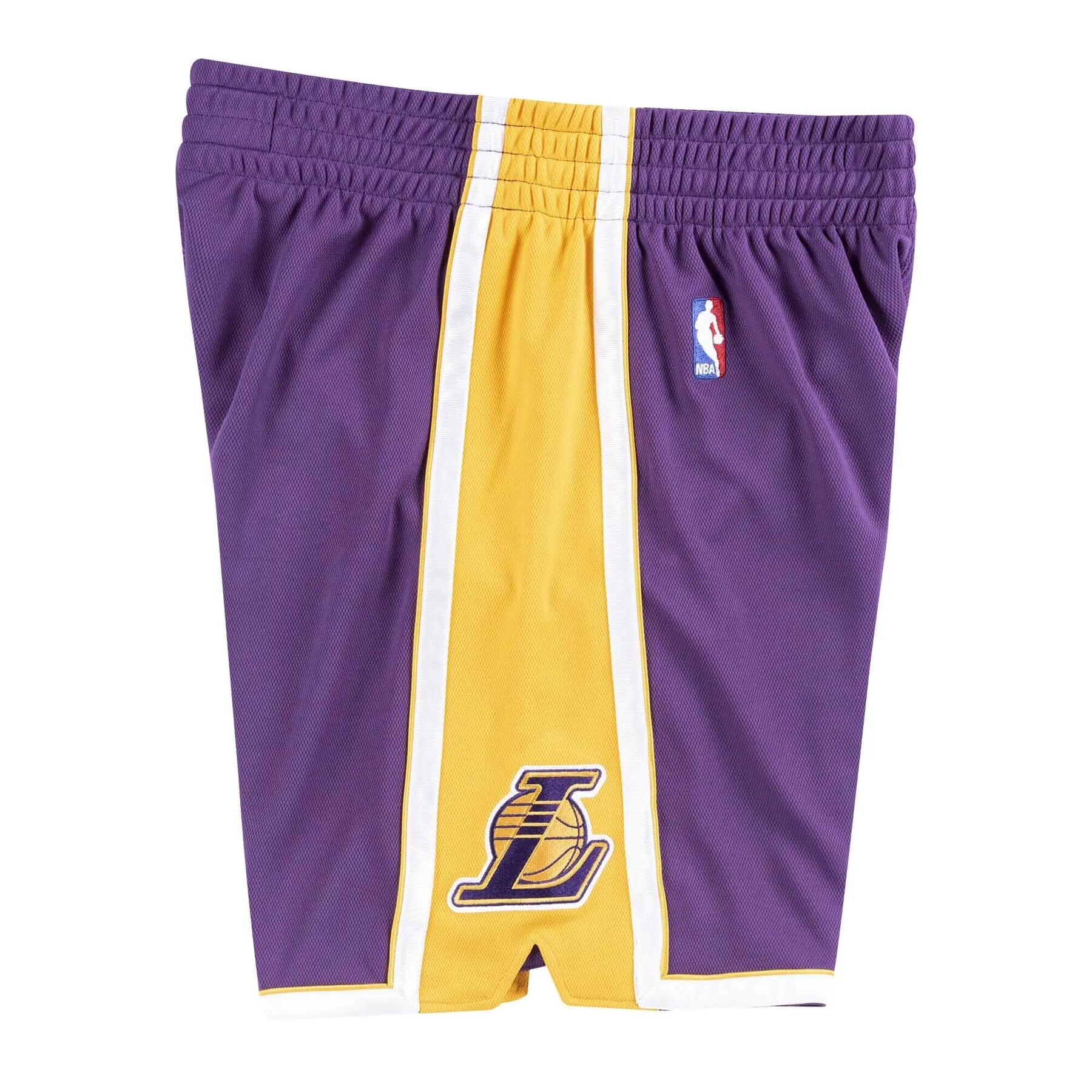 Short authentics Los Angeles Lakers NBA Road 08-09 4/4