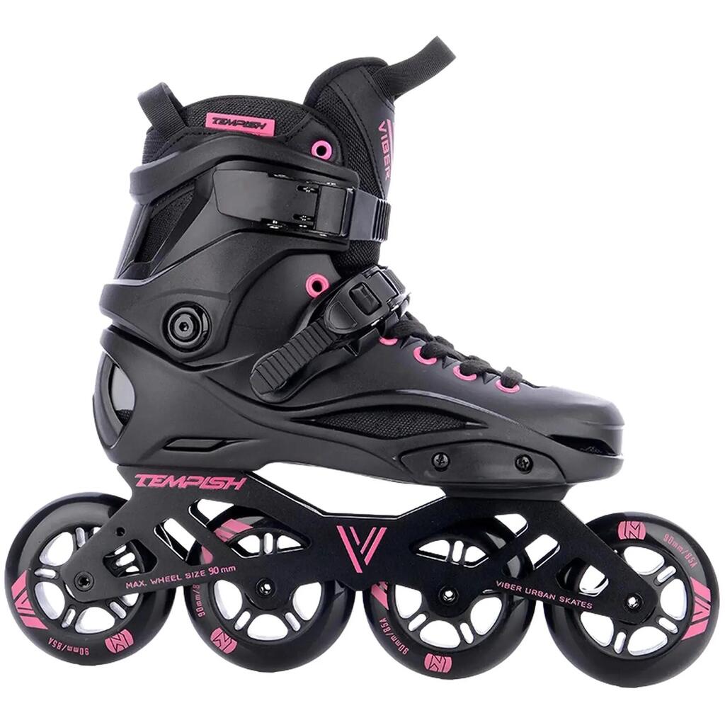Tempish - Viber L.E. 90 Skeelers - Volwassenen - Zwart - Roze - 37