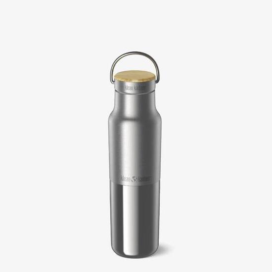 Gourde isotherme avec bouchon Klean Kanteen Reflect bamboo