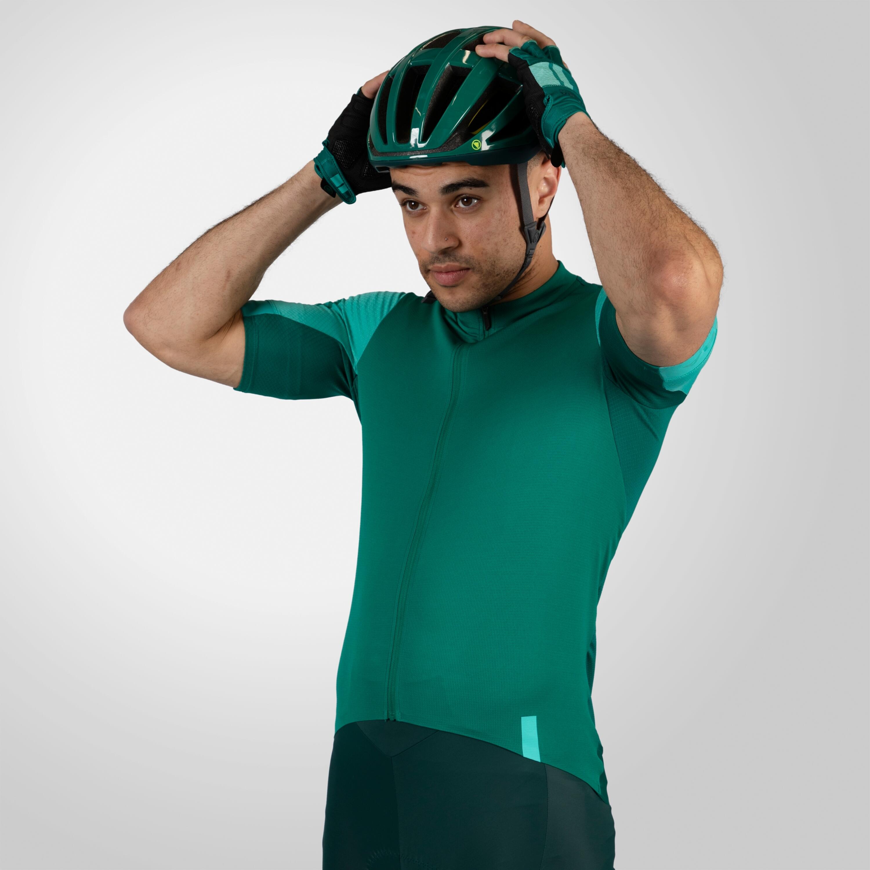 Maillot Manches Courtes Endura FS260 Emerald Vert 4/7