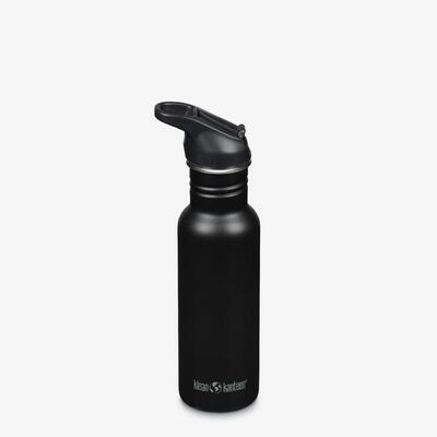 Gourde met dop klean kanteen classic narrow flip/sport