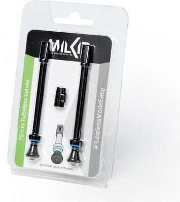 Milkit tubeless ventielen 75mm