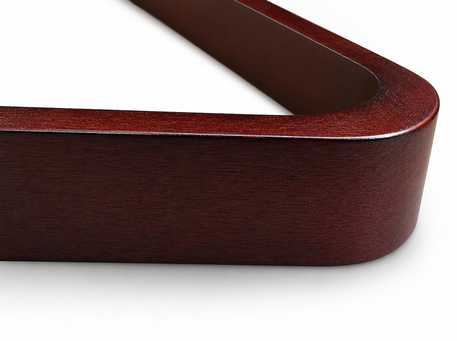 John West triángulo para bolas de billar de 57 mm madera caoba 2/6