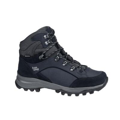 Banks lady gtx dames leren mid wandelschoenen navy/asphalt