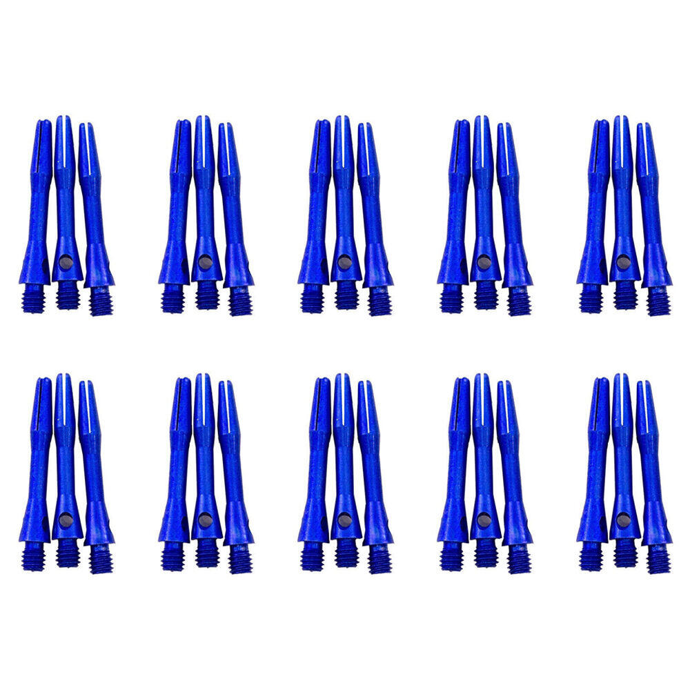 10x 3pc Formula Sports Alloy Coloured Dart Shafts Stems Extra Short 30mm