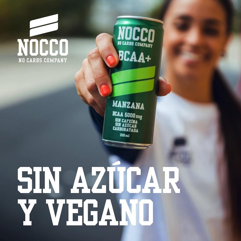 Nocco BCAA+ Manzana (Sin Cafeína) - 330ml Manzana de Nocco 3/4