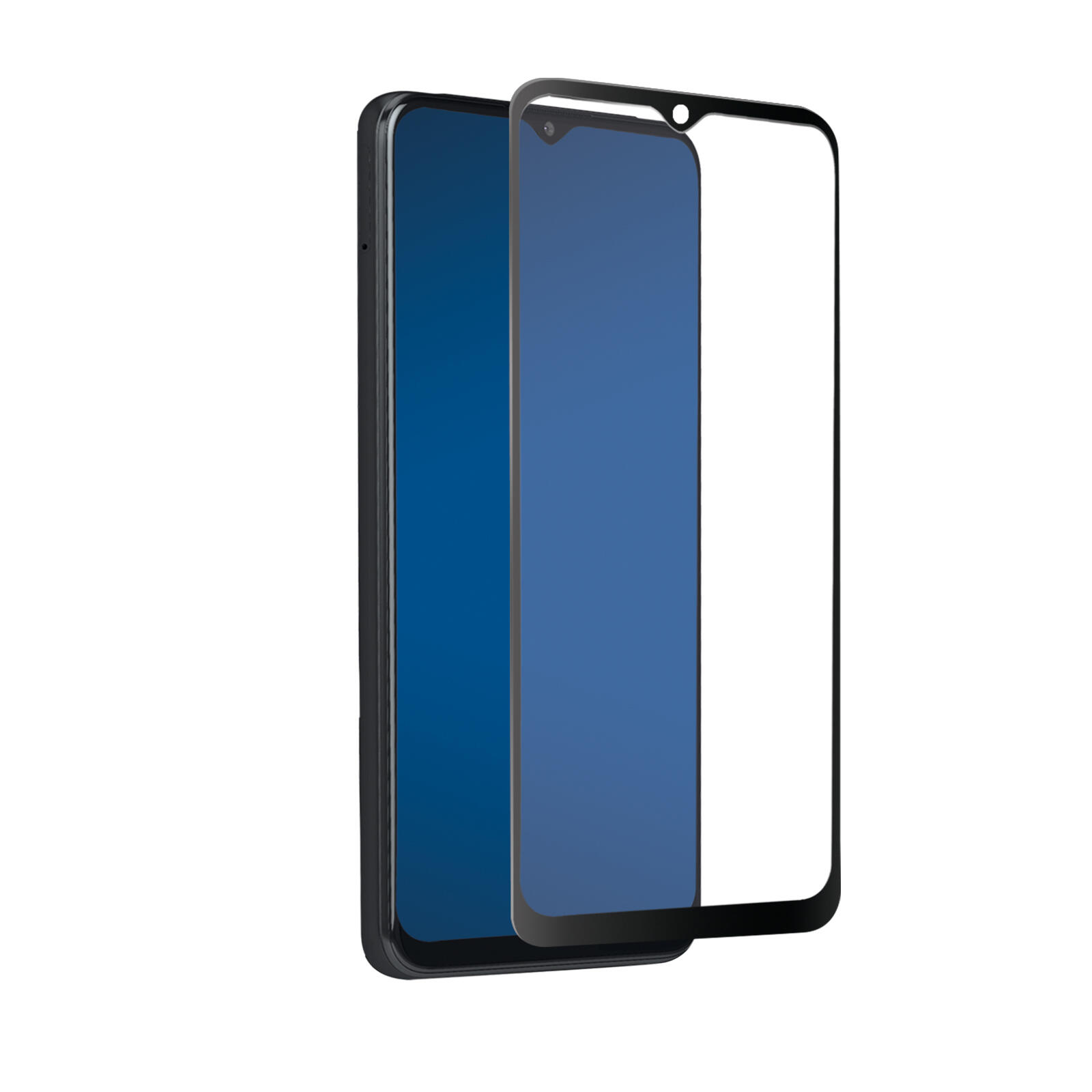 Protection écran en verre Full Cover pour Samsung Galaxy A02s/A03s 1/1