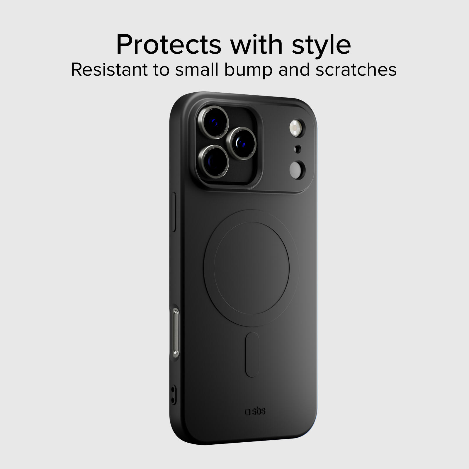 Instinct Mag - cover per iPhone 17 Pro morbida e compatibile con MagSafe 2/7