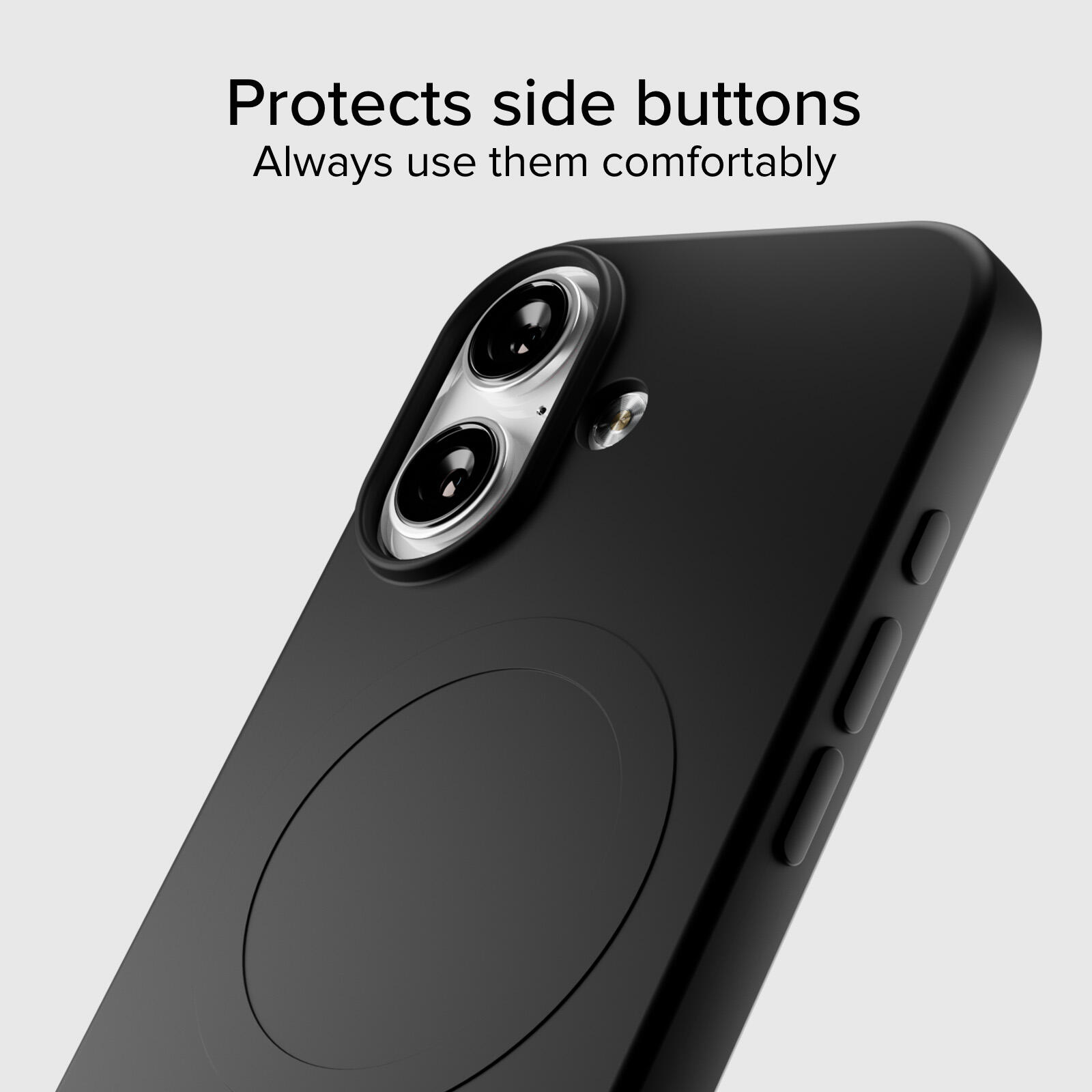 Instinct Mag - Coque compatible avec chargeur MagSafe pour iPhone 17 5/7