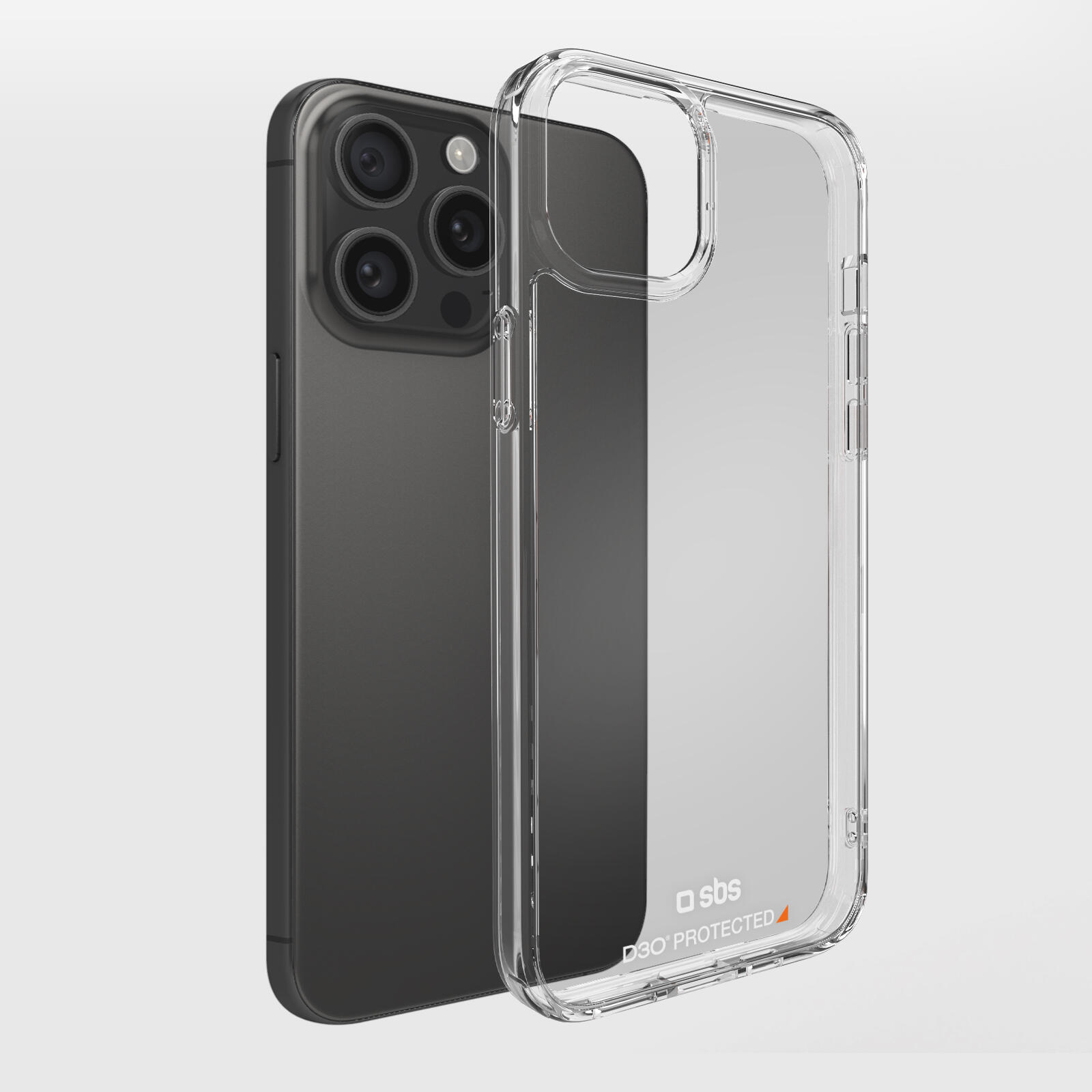 Cover ultraresistente per iPhone 15 Pro Max con tecnologia D3O 2/6