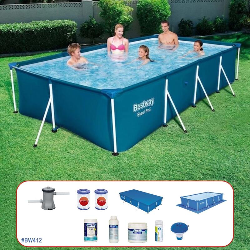 Bestway Prefabrik Havuz Seti 400cmx211x81cm Bw412 56405