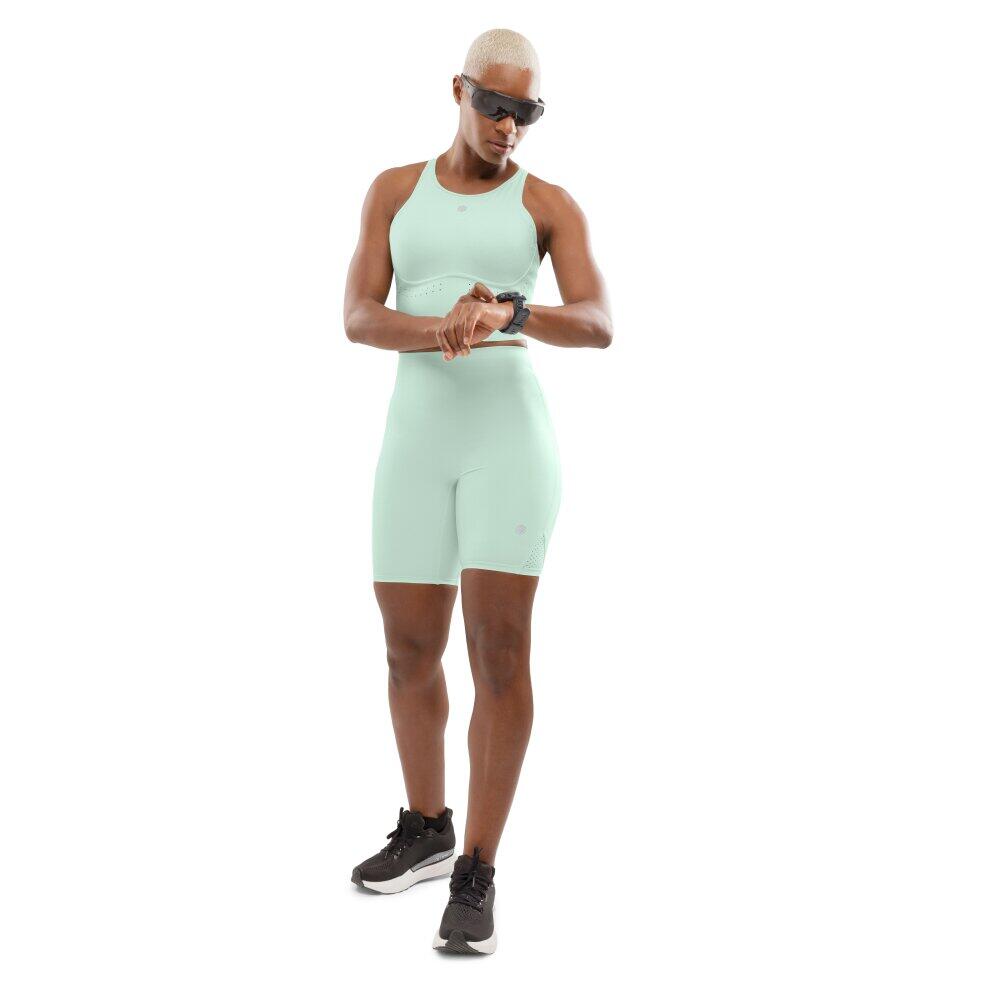 Damen Fitness lauf-tanktop Namib Mint Grün 3/7