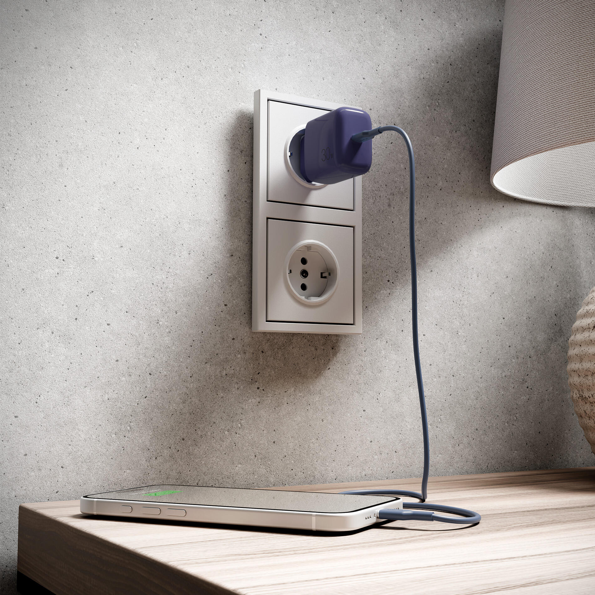 Caricabatterie Da Parete Pro Lite con porta USB-C, 30W 6/6
