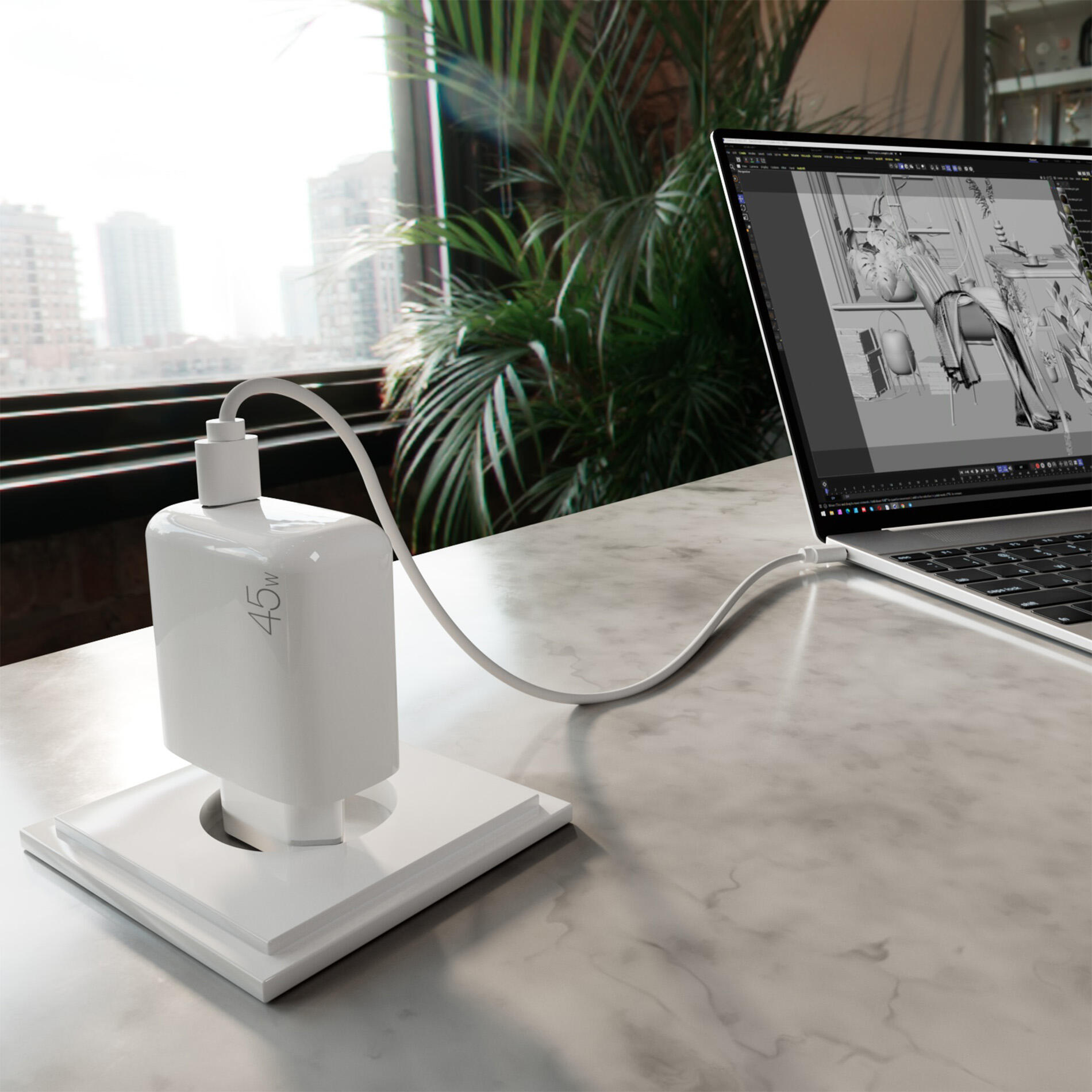 Caricabatterie Da Parete Pro Lite con porta USB-C, 45W 6/6