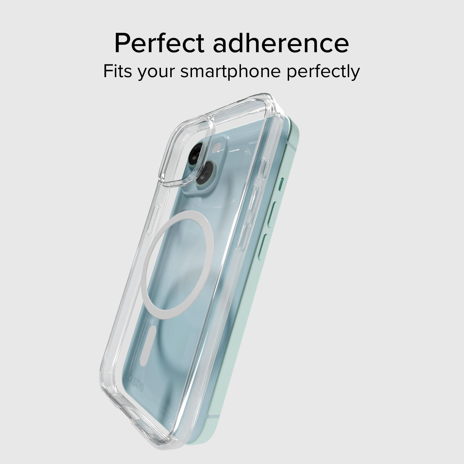 Coque transparente rigide, compatible recharge MagSafe pour iPhone 14/13 3/7