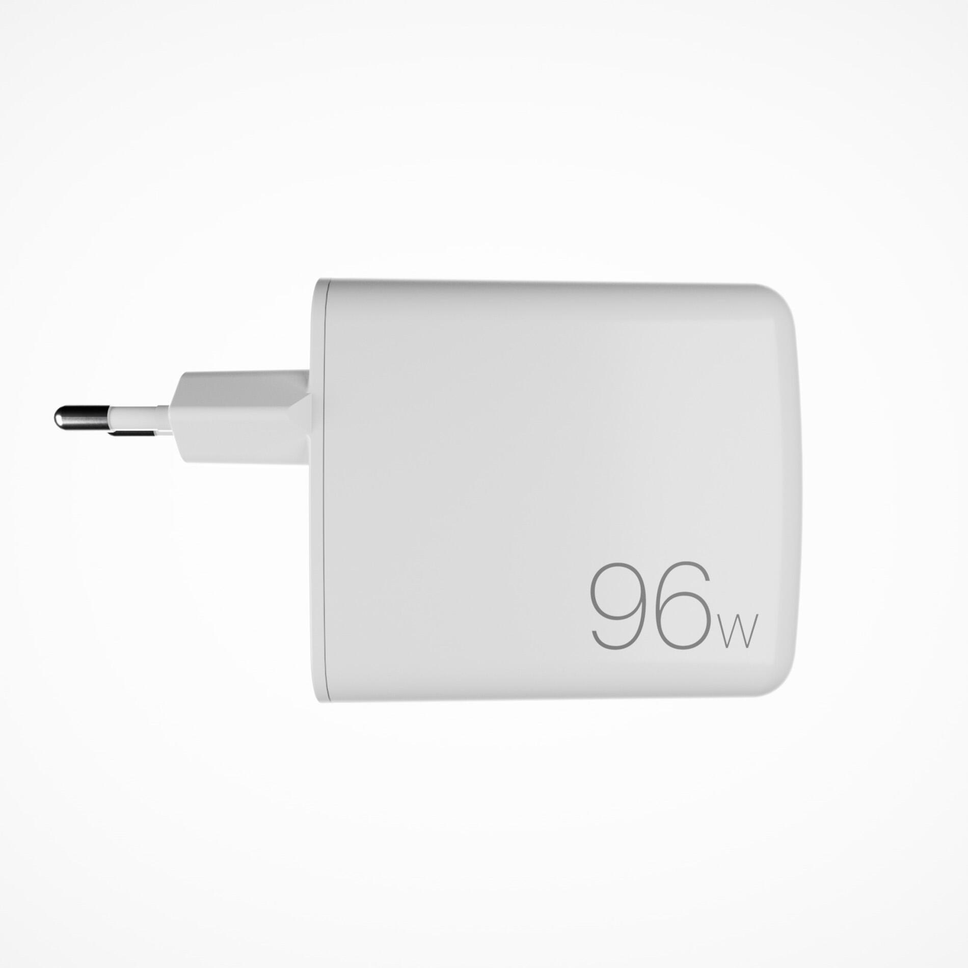 Caricabatterie da Parete MiniPro 96W Tecnologia GAN: 3 porte USB-C 5/7