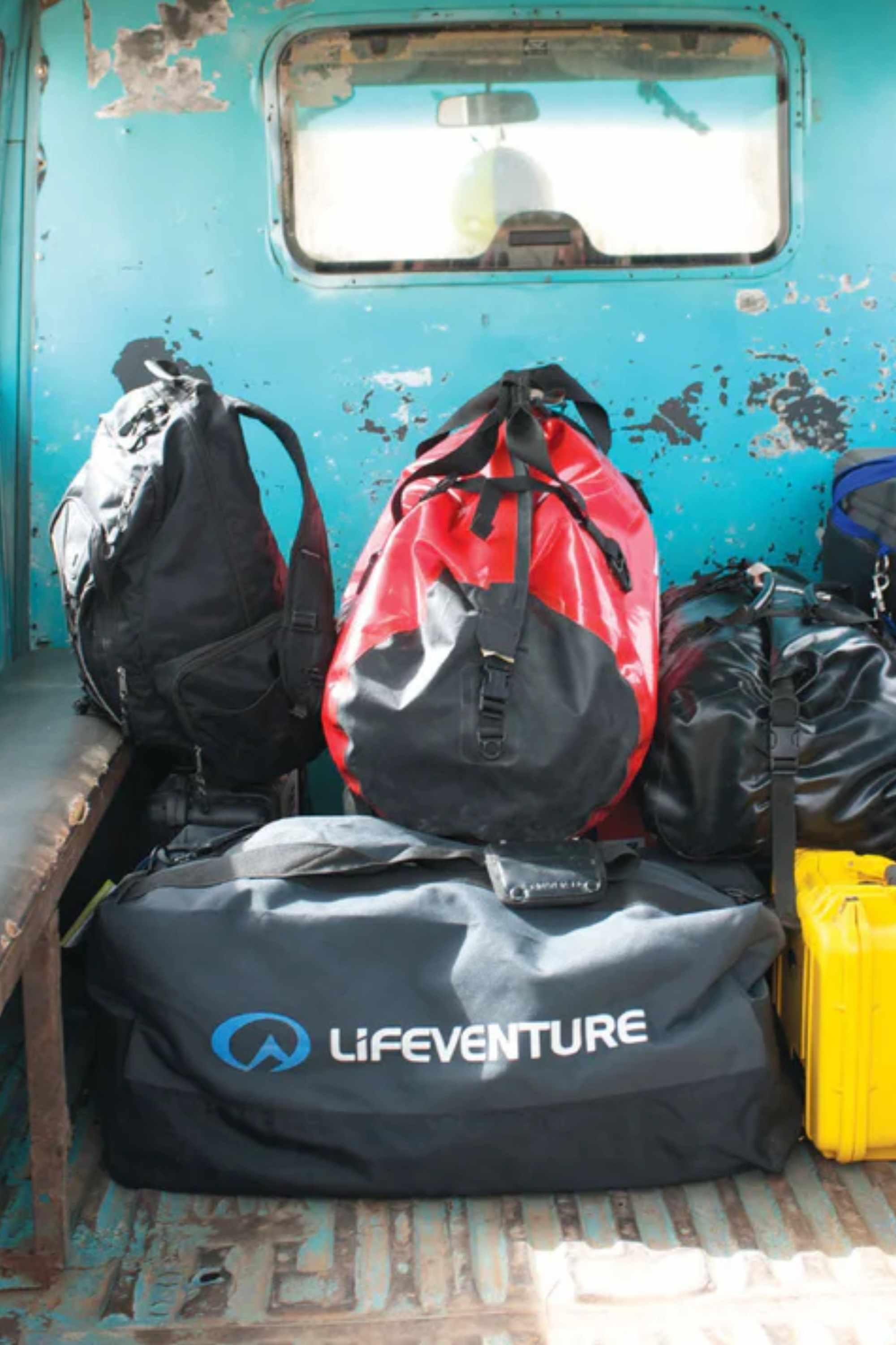 Reisegepäck Lifeventure Expedition 100 L schwarz 1200D/1680D Nylon 4/4