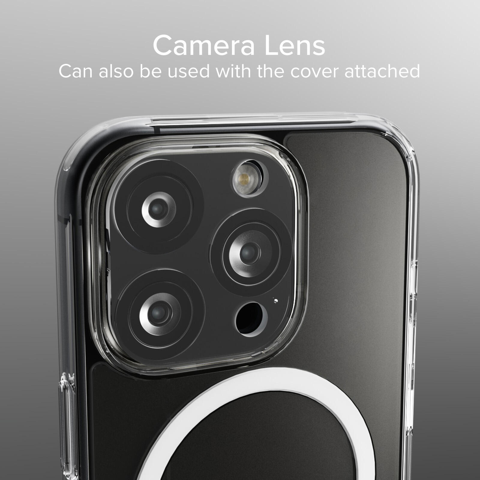 Vitre pour appareil photo d'iPhone 16 Pro/iPhone 16 Pro Max, avec matériau D3O 4/7