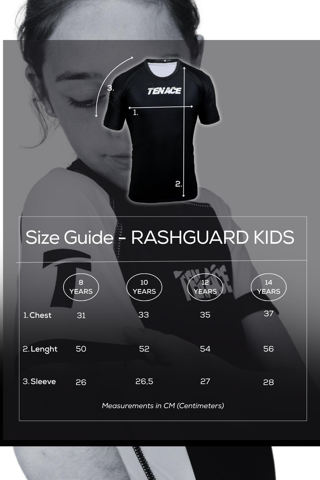 Rashguard Tenace jaune pour enfants - Compétition 6/6