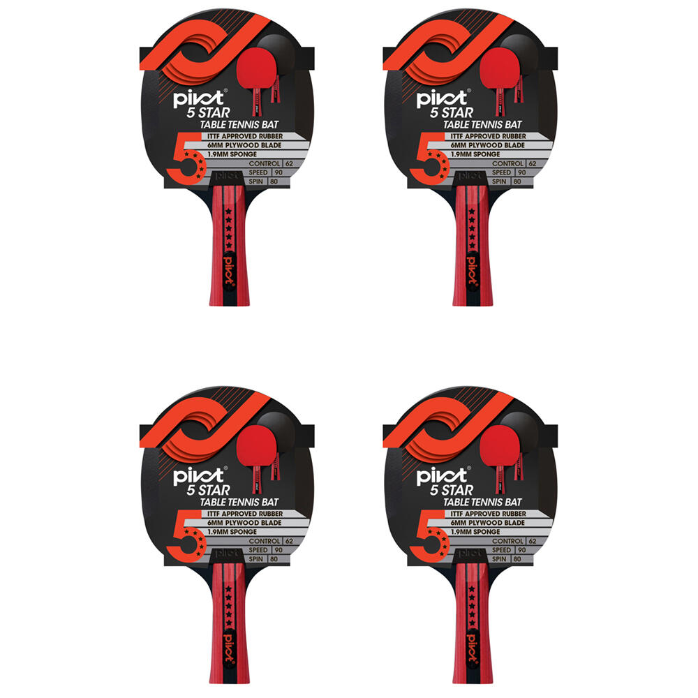 Pivot 5 Star Table Tennis Racquet Sports Equipment