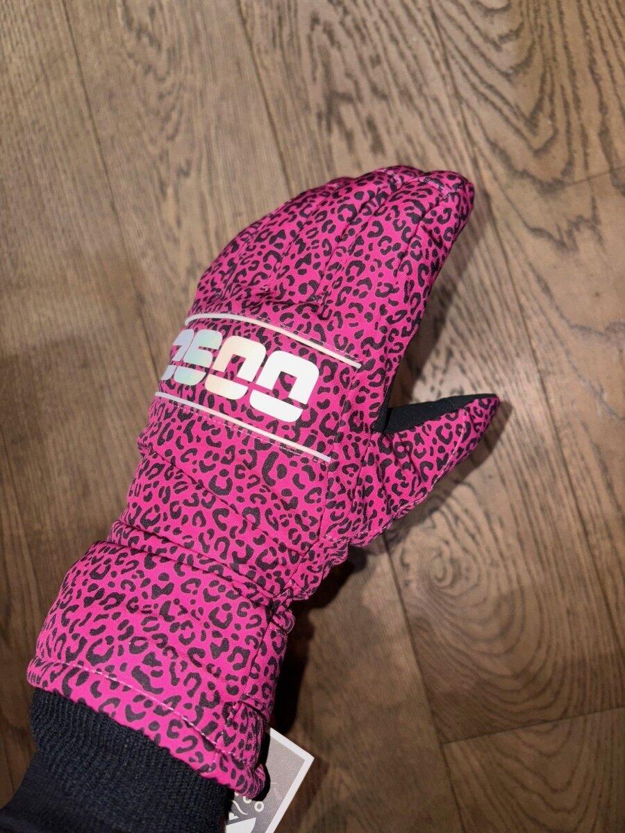 Ski & Snowboard Handschoenen PrimaLoft 1987 V2 Pink Leopard 2/4