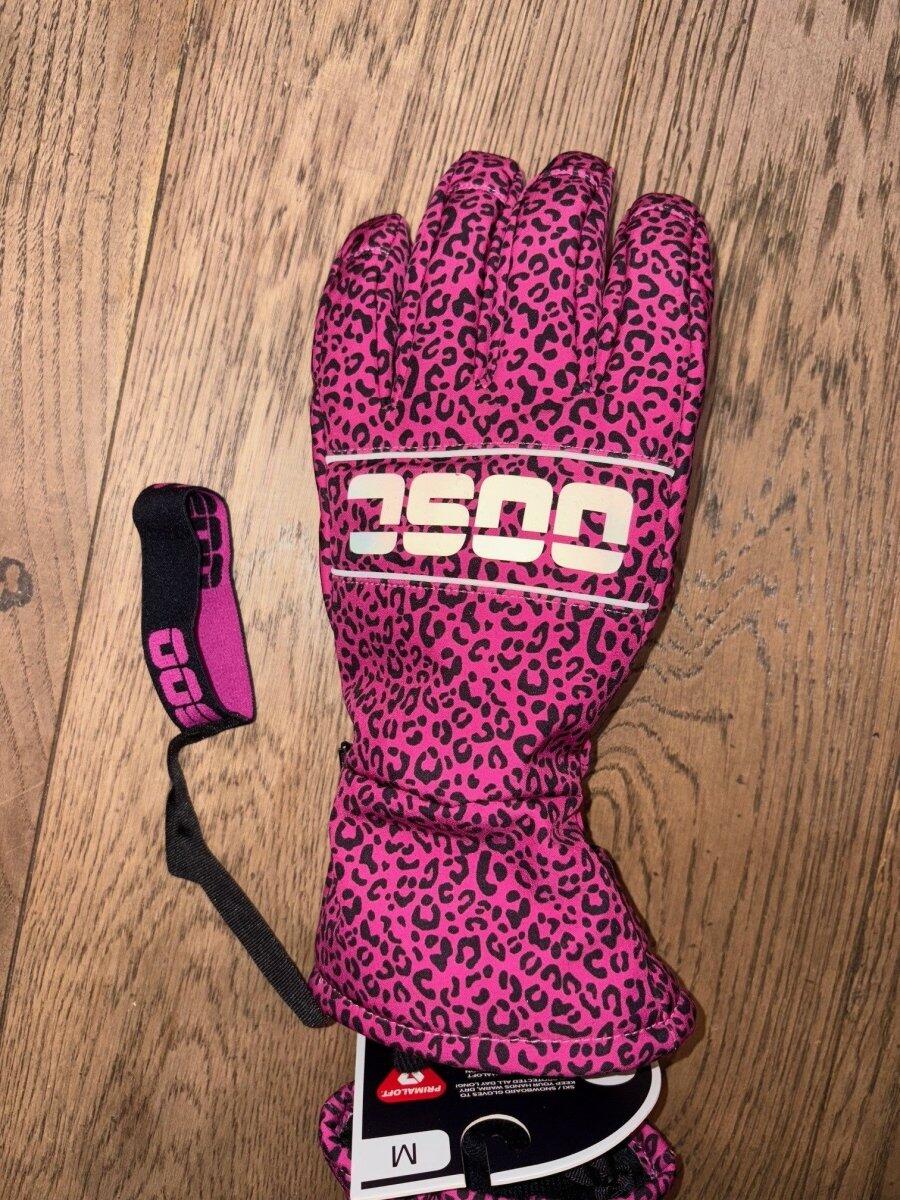 Ski & Snowboard Handschoenen PrimaLoft 1987 V2 Pink Leopard 4/4