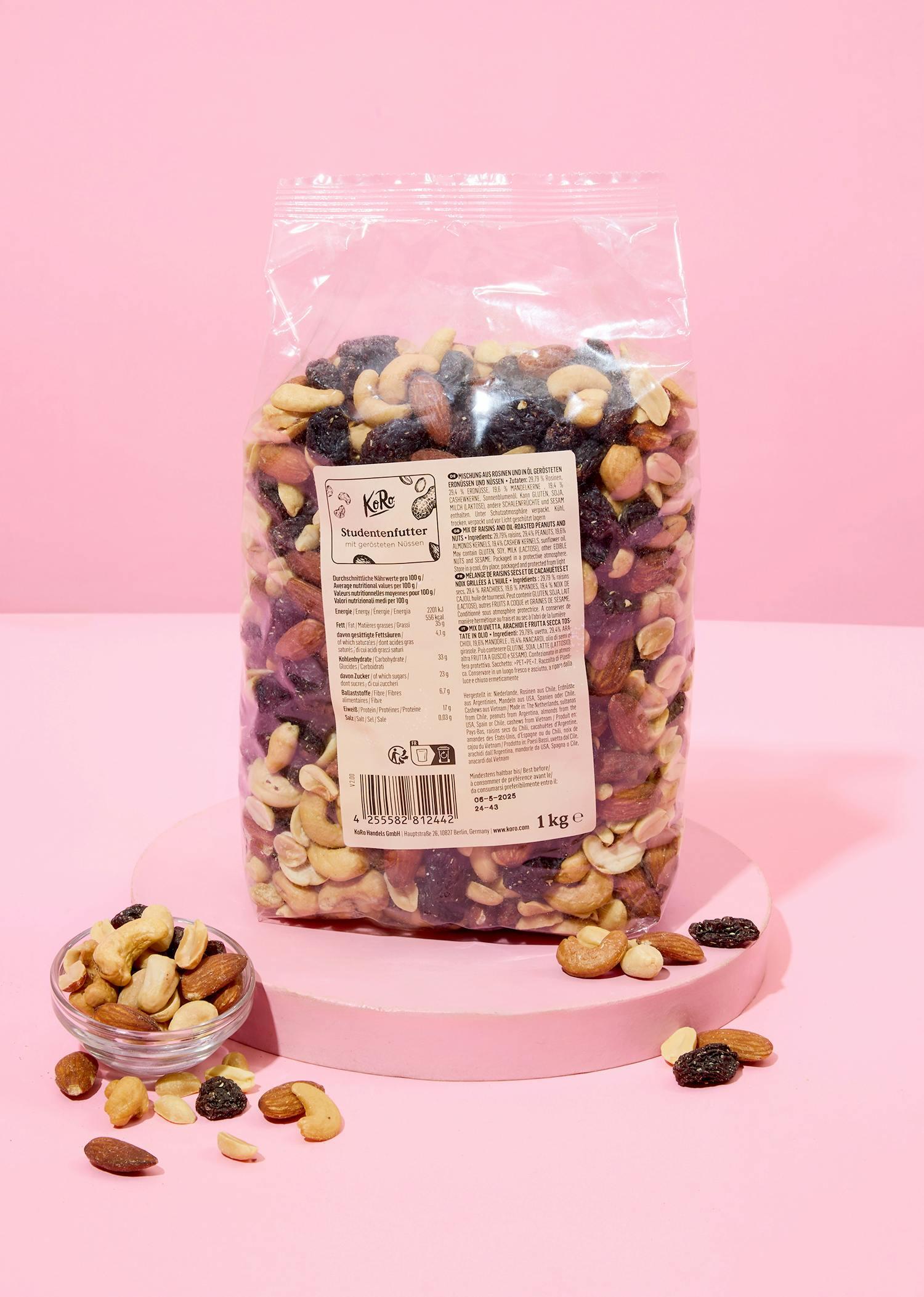 Student mix di frutta secca tostata | 1 kg 2/6