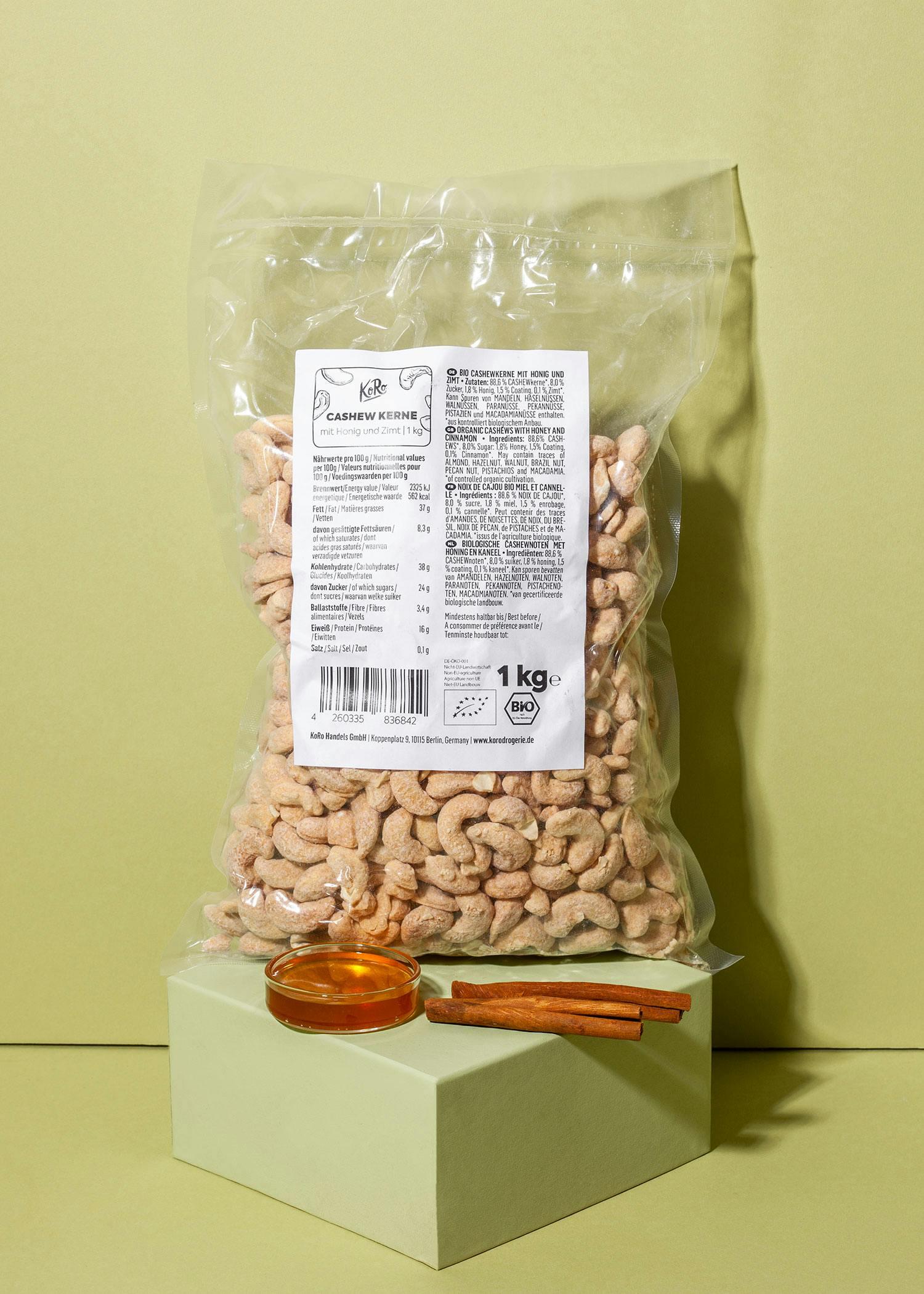 Anacardi con miele e cannella bio | 1 kg 2/7
